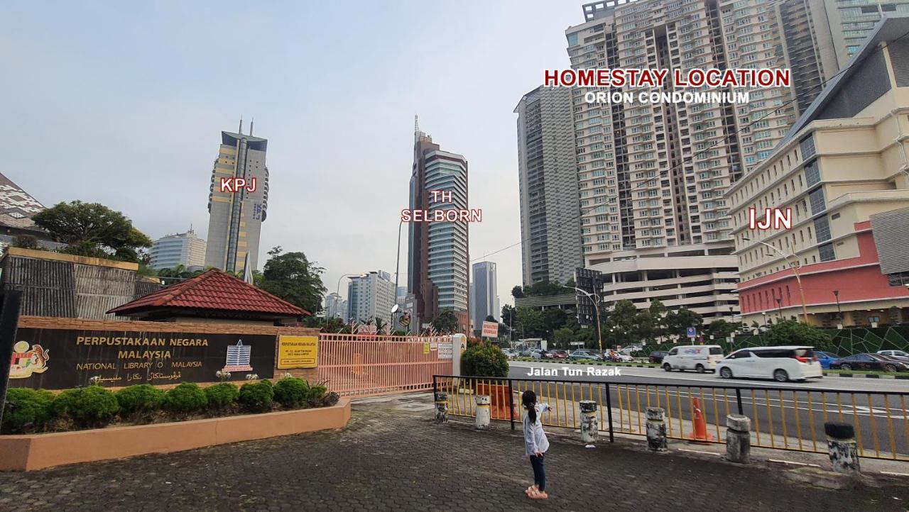 Homestay Jalan Tun Razak Walking Distance Ijn, Hkl, Mrt Station, Kpj, Perkeso, Bernama, Tabung Darah, Istana Budaya كوالالمبور المظهر الخارجي الصورة