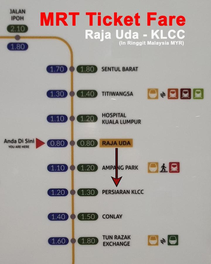 Homestay Jalan Tun Razak Walking Distance Ijn, Hkl, Mrt Station, Kpj, Perkeso, Bernama, Tabung Darah, Istana Budaya كوالالمبور المظهر الخارجي الصورة